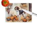 NEW Brittany Fall Kitchen Pumpkins Glass Cutting Board Decorative Tempered Glass Kitchen Cutting and Serving Board Large Size Chopping Board