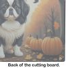 NEW Japanese Chin Fall Glass Cutting Board Decorative Tempered Glass Kitchen Cutting and Serving Board Large Size Chopping Board