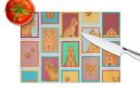 NEW Lots of Red Yorkie Glass Cutting Board Decorative Tempered Glass Kitchen Cutting and Serving Board Large Size Chopping Board