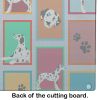 NEW Lots of Dalmatian Glass Cutting Board Decorative Tempered Glass Kitchen Cutting and Serving Board Large Size Chopping Board