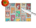 NEW Lots of Schnauzer Glass Cutting Board Decorative Tempered Glass Kitchen Cutting and Serving Board Large Size Chopping Board