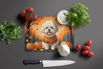 NEW Glass Cutting Board Decorative Tempered Glass Kitchen Cutting and Serving Board Large Size Chopping Board