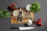 NEW Briard Fall Kitchen Pumpkins Glass Cutting Board Decorative Tempered Glass Kitchen Cutting and Serving Board Large Size Chopping Board