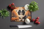 NEW Japanese Chin Fall Glass Cutting Board Decorative Tempered Glass Kitchen Cutting and Serving Board Large Size Chopping Board