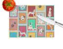 NEW Lots of Dalmatian Glass Cutting Board Decorative Tempered Glass Kitchen Cutting and Serving Board Large Size Chopping Board