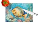 NEW Flounder Glass Cutting Board Decorative Tempered Glass Kitchen Cutting and Serving Board Large Size Chopping Board