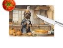 NEW Briard Fall Kitchen Pumpkins Glass Cutting Board Decorative Tempered Glass Kitchen Cutting and Serving Board Large Size Chopping Board