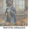 NEW Briard Fall Kitchen Pumpkins Glass Cutting Board Decorative Tempered Glass Kitchen Cutting and Serving Board Large Size Chopping Board