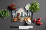 NEW Irish Setter Spooky Halloween Glass Cutting Board Decorative Tempered Glass Kitchen Cutting and Serving Board Large Size Chopping Board